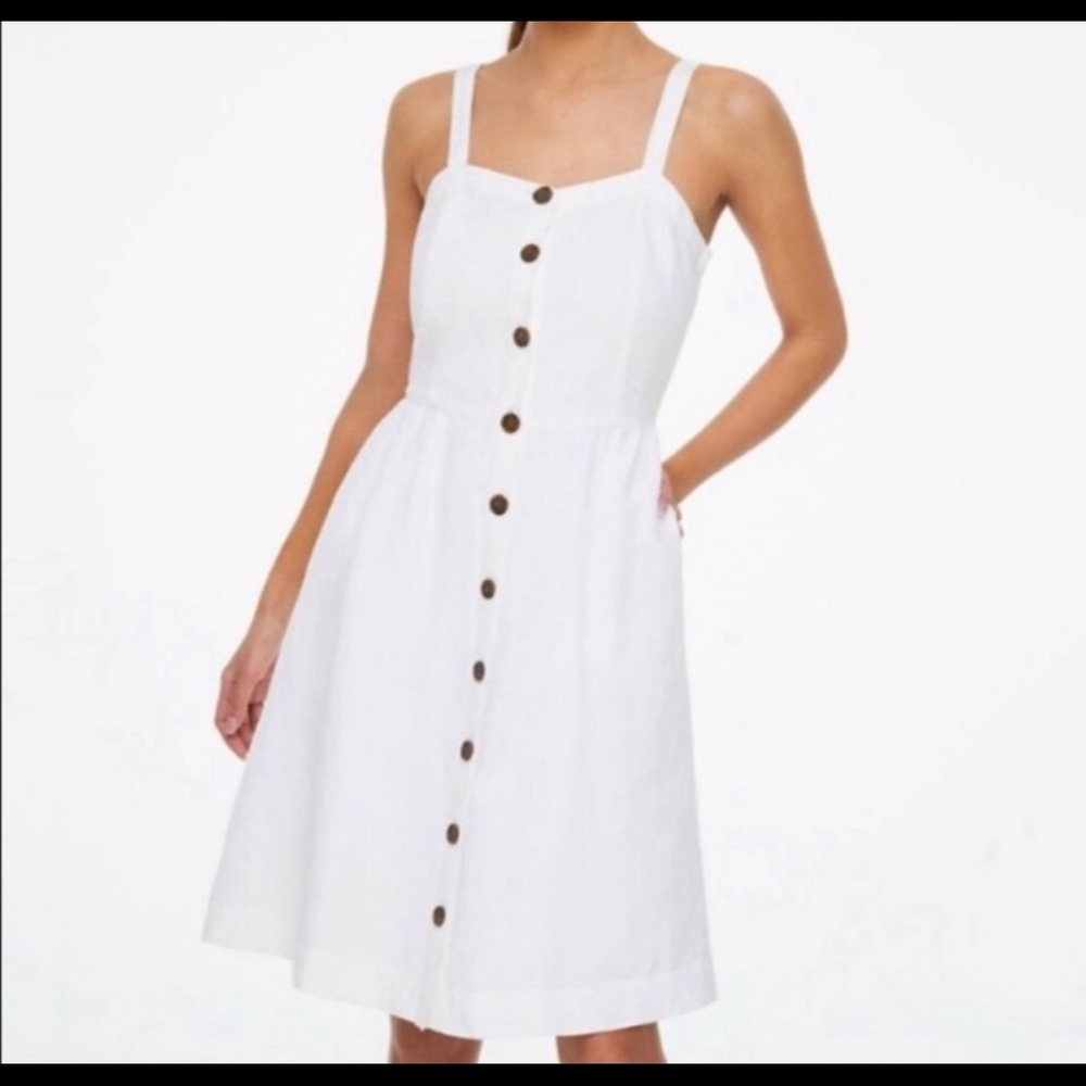 Loft white dress